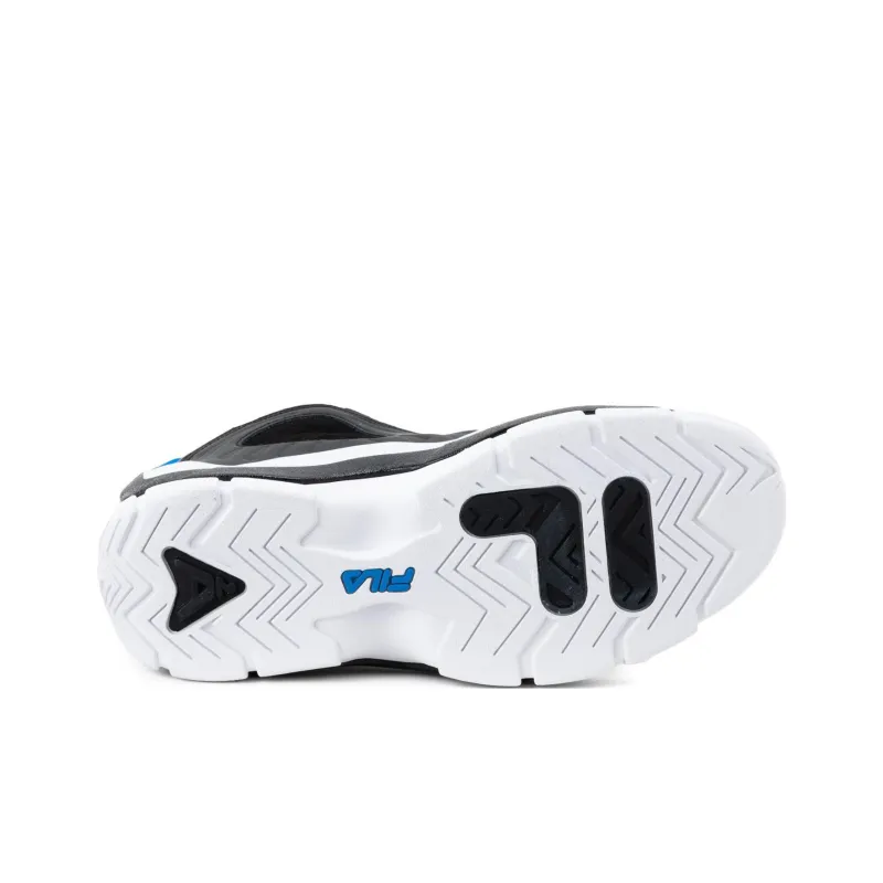 FILA Grant Hill 2 Gb Non-slip Wear-resistant Shock Absorption High-Top Vintage Basketball Shoes Men's Black Blue-4