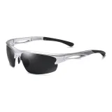 White Frame with Black Lens