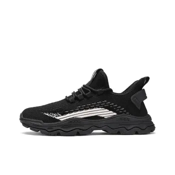 Jeep Low Top Outdoor Shoes Men's Black