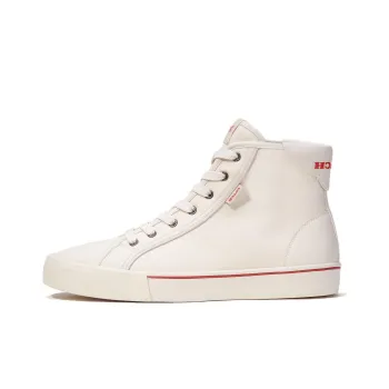 COACH High Top Skateboard Shoes Men's Beige