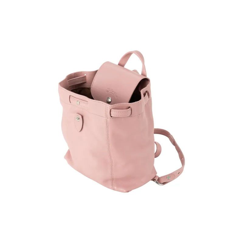LONGCHAMP Le Pliage Cuir Leather Backpack Extra Small Women's Pink-1