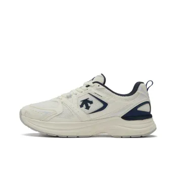 DESCENTE DUALIS Urban Commuting Low Top Running Shoes Unisex White Blue