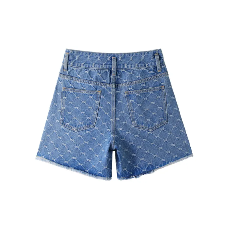 HIPPIEMISS Denim Shorts Women's Blue-1