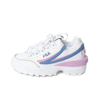 FILA Disruptor 2 2 Exp Anti-Slip Wear-Resistant Low-Top Casual Shoes Women's White Pink