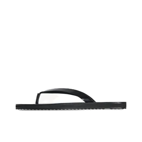 THE ROW Thong-strap Leather Flip Flops