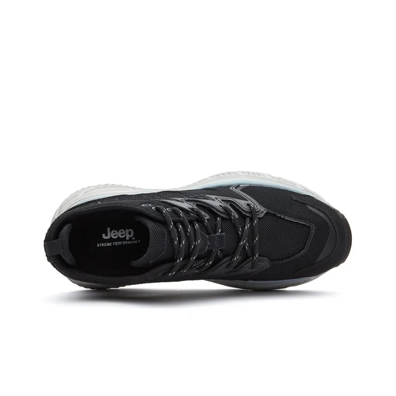 Jeep Cushioning Rebound Abrasion Resistant Lightweight Breathable Slip Resistant Low Top Outdoor Shoes Men's-3