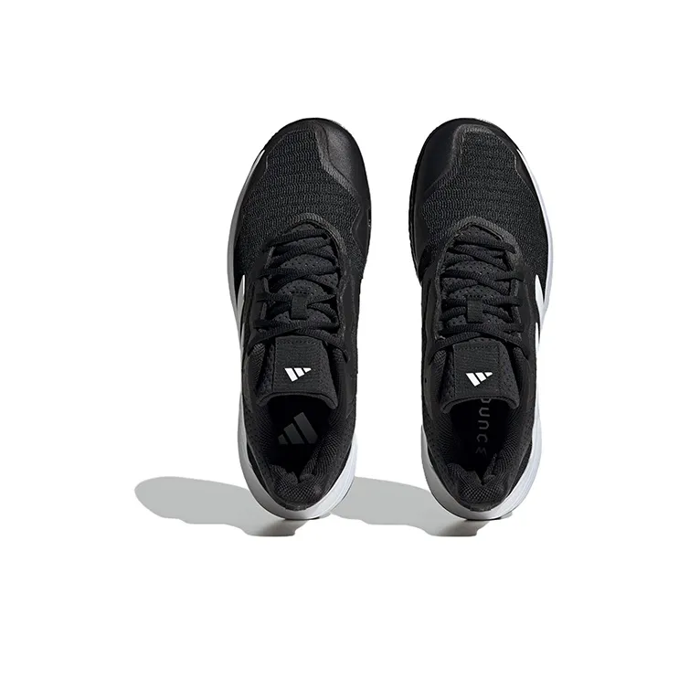 Adidas Courtjam Control Core Black Cloud White Grey Four-4