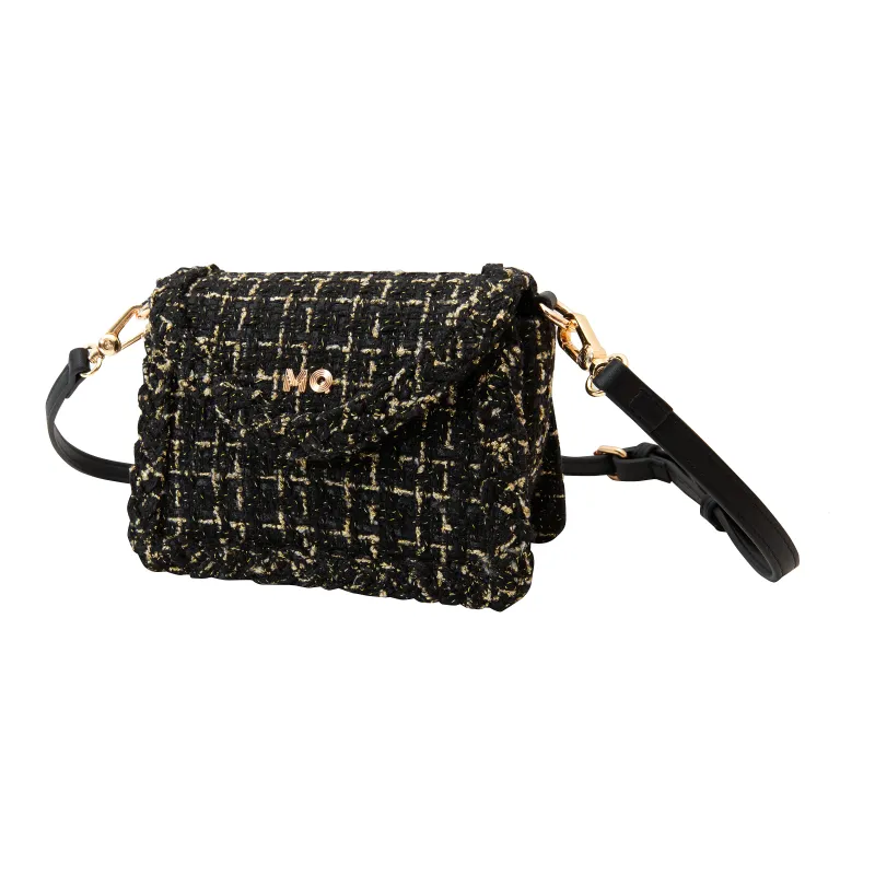 MQ Polyester Small Square Bag Envelope Bag Crossbody Bag Regular Women's Blue/Ecru-5