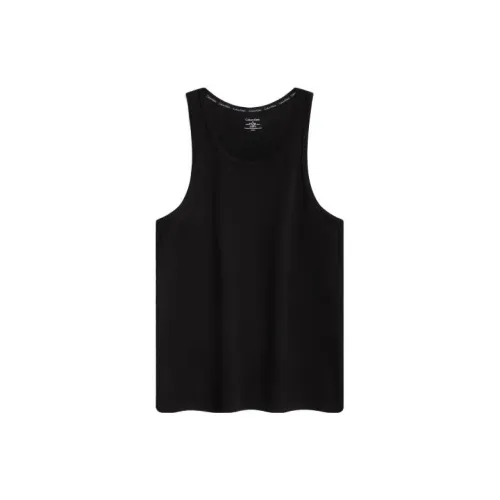 Calvin Klein Tank Tops Men Space Black