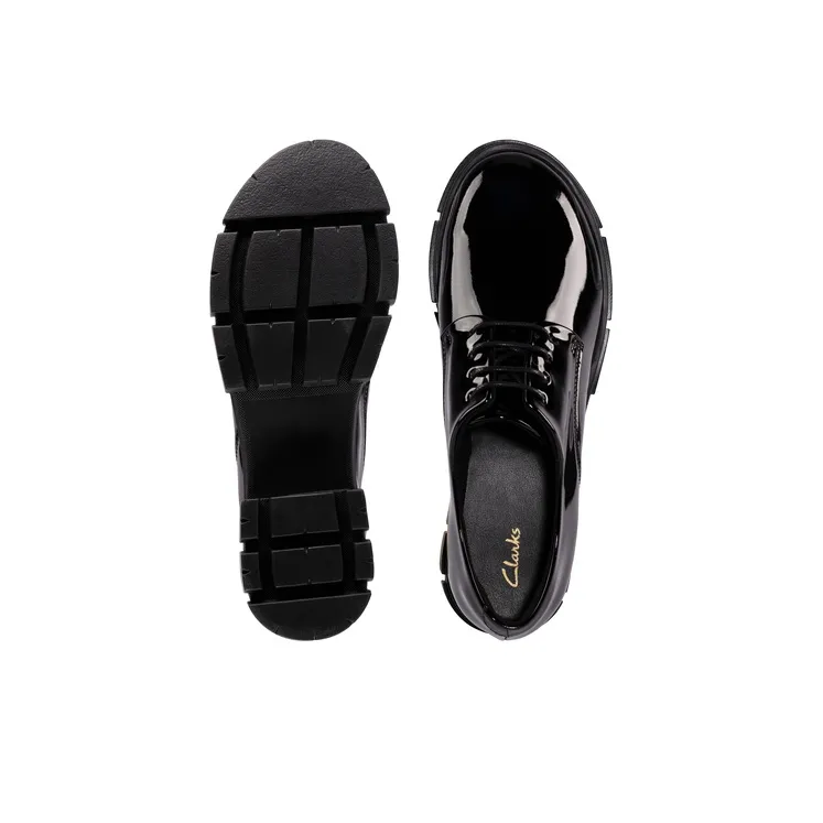 Clarks Zara Collection Platform Shoes Women's Black-2