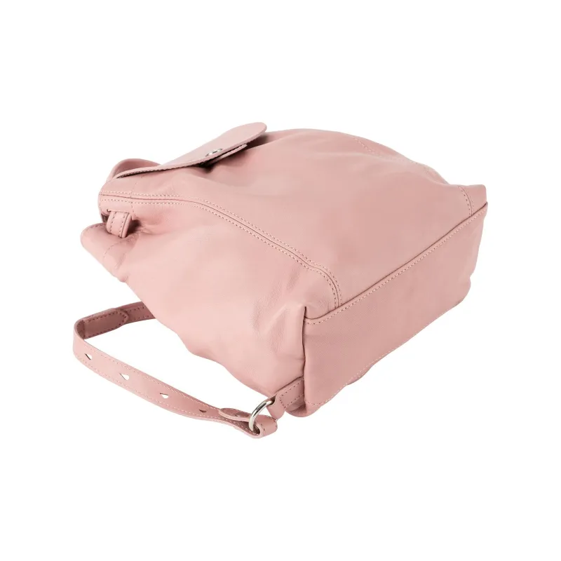 LONGCHAMP Le Pliage Cuir Leather Backpack Extra Small Women's Pink-2