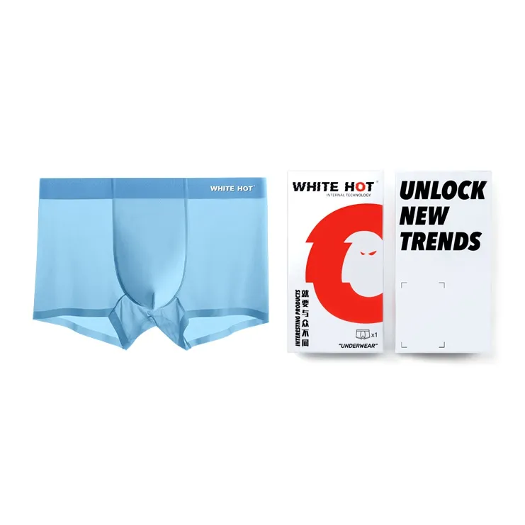 WHITE HOT Boxer Shorts Underpants Men's 1 Pack-3
