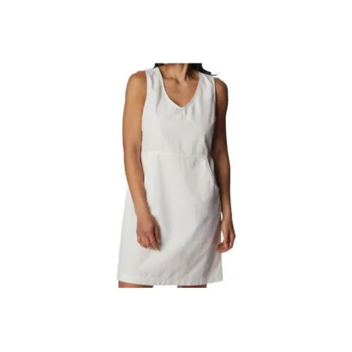 Columbia Sleeveless Dresses Women's White