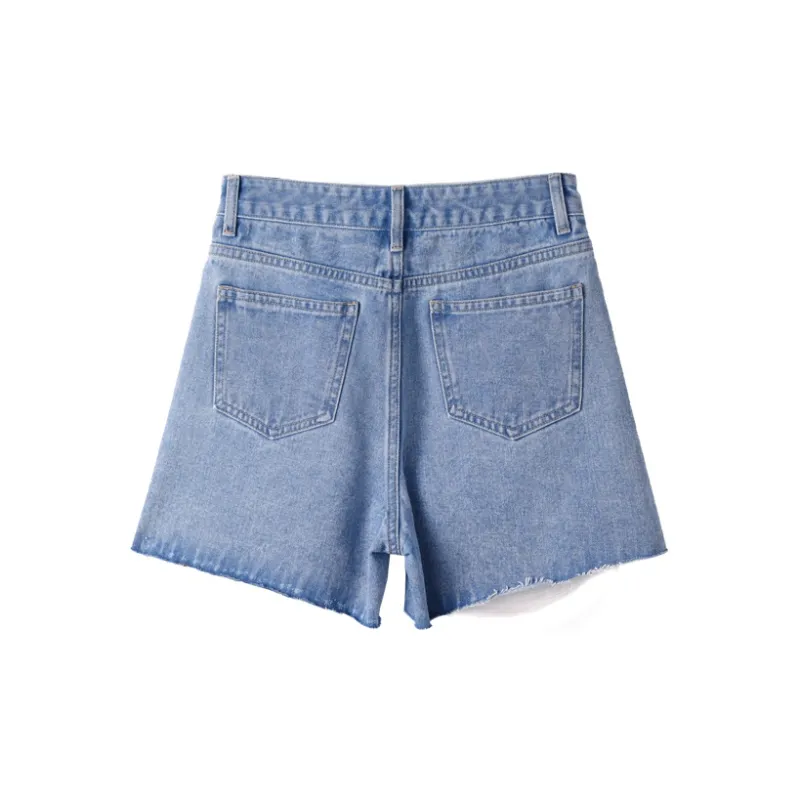 HIPPIEMISS Denim Shorts Women's Blue-1