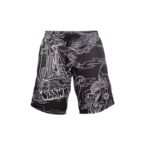 PHILIPP PLEIN Casual Shorts Men Black