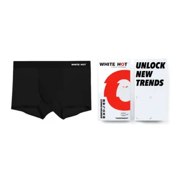 WHITE HOT Boxer Shorts Underpants Men's 1 Pack