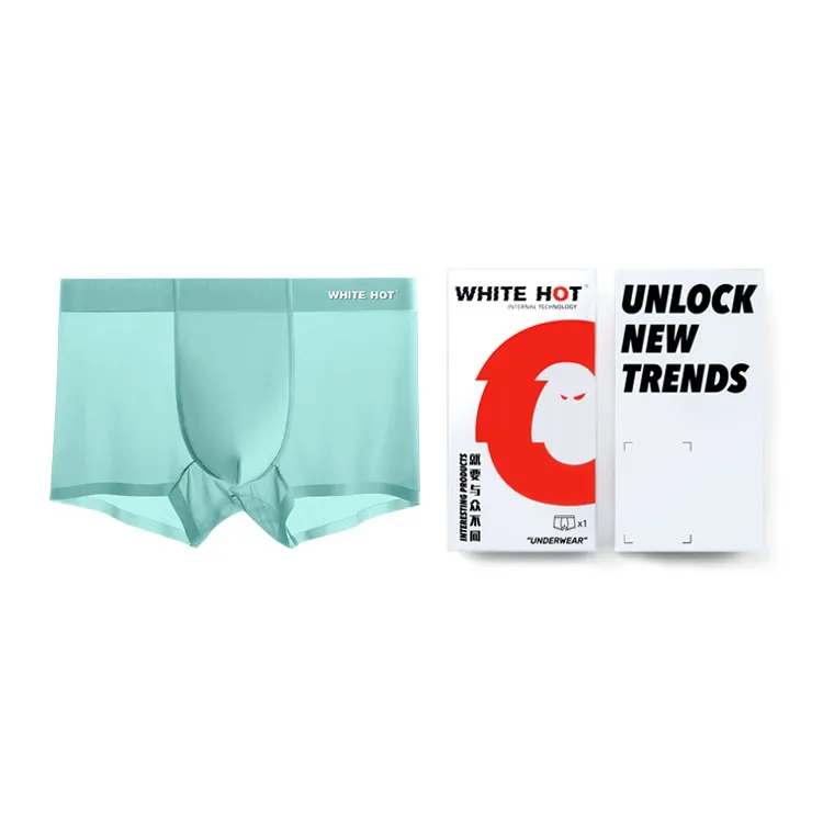 WHITE HOT Boxer Shorts Underpants Men's 1 Pack-4