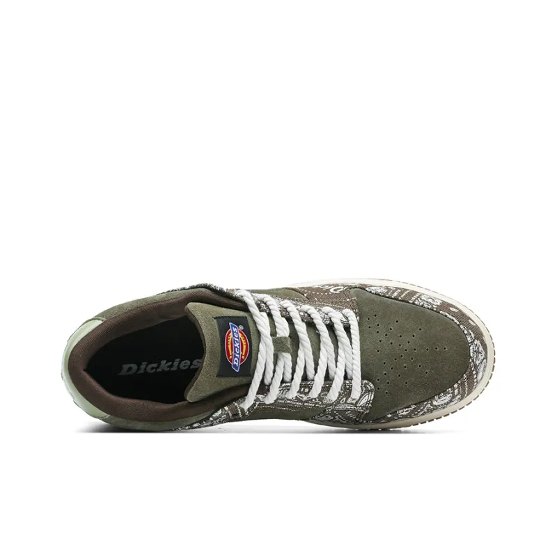 Dickies Low Top Skateboard Shoes Men's Brown-2