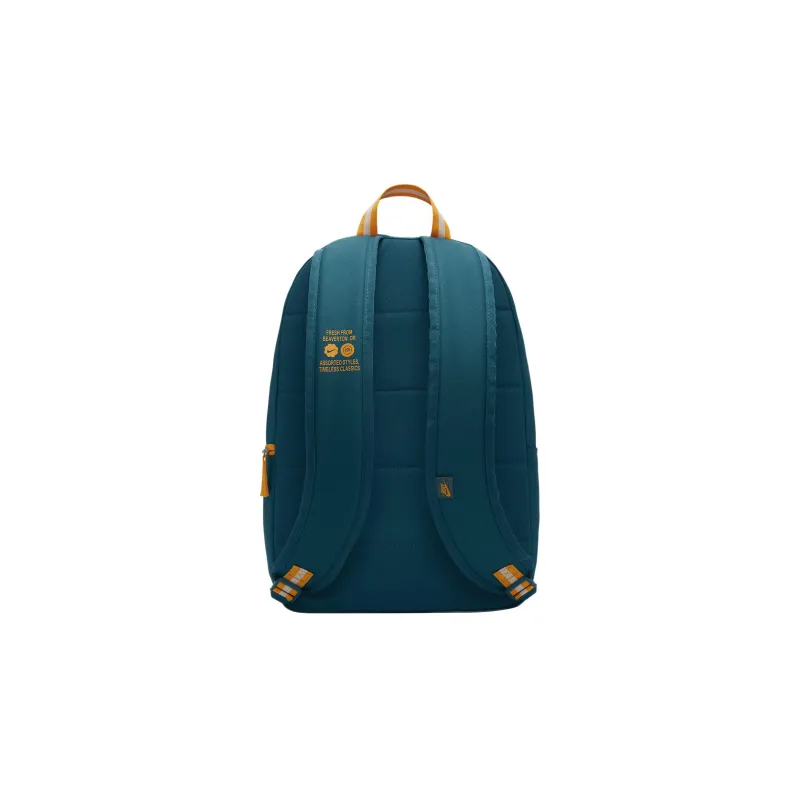 Nike Fabric Backpack Regular Unisex Crystal Cave Water Duck Cyan/Sundial Yellow-1