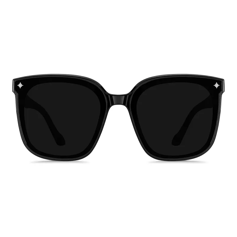 CLARKIA FLOWER Square Sunglasses Unisex-1