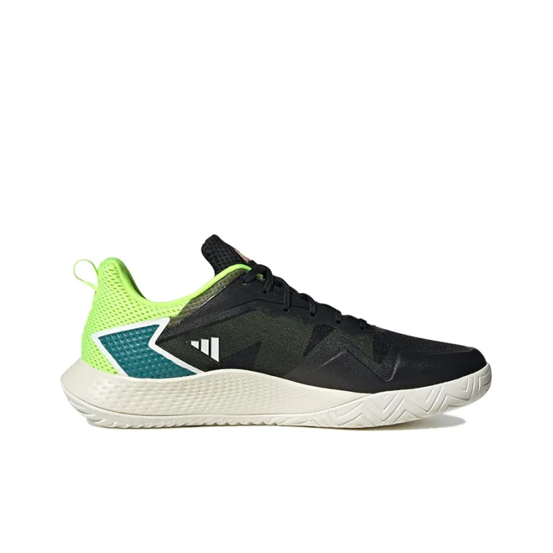 Adidas Defiant Speed Tennis Shoes 'Core Black Cloud White Lucid Lemon'-1