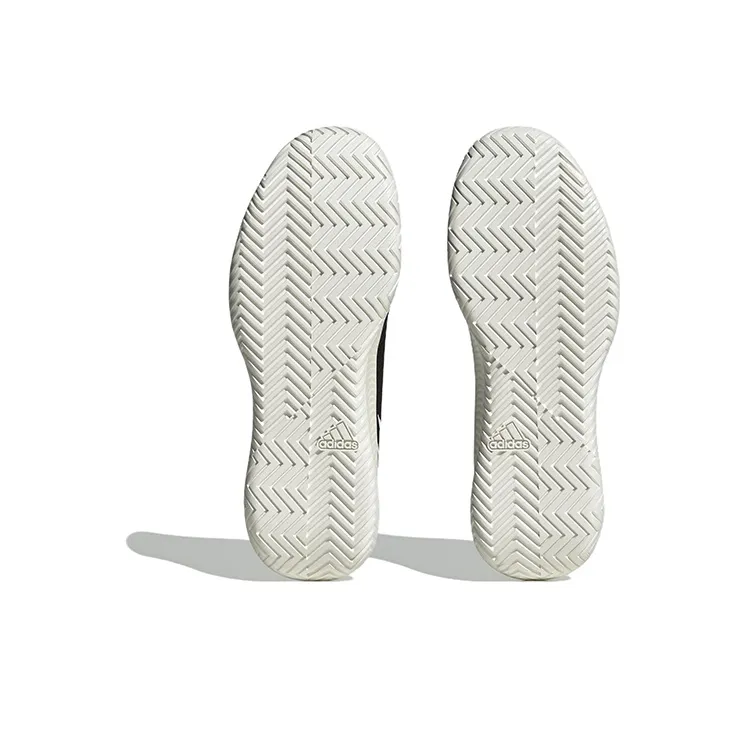 Adidas Defiant Speed Tennis Shoes 'Core Black Cloud White Lucid Lemon'-5