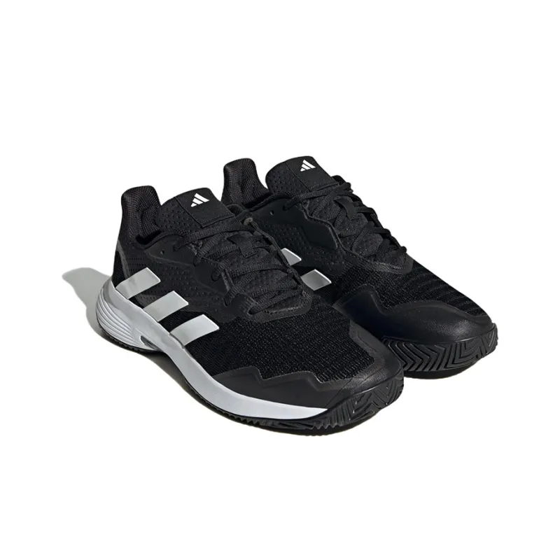 Adidas Courtjam Control Core Black Cloud White Grey Four-2
