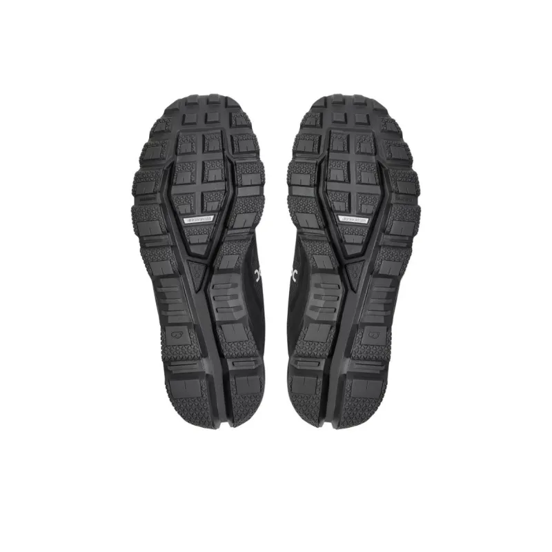 On Running Cloudventure Waterproof Black Women's-4