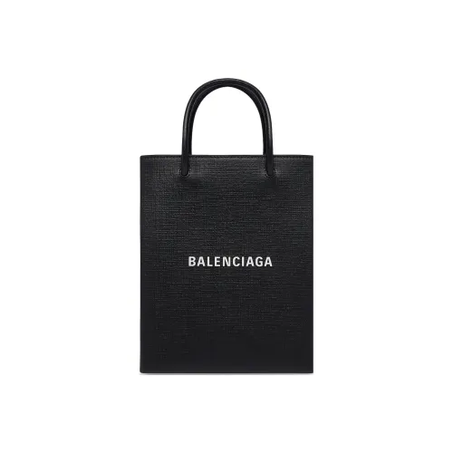 Balenciaga Square Cow Leather Tote Bag, Shopping Bag, Handbag Tubas Women's Black