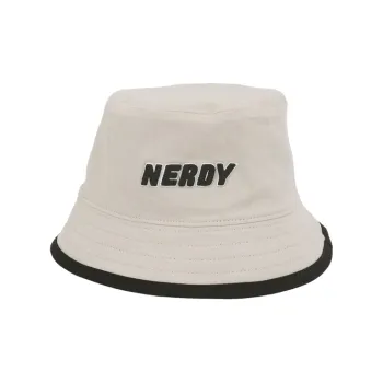 Nerdy Bucket Hats Unisex Light Brown