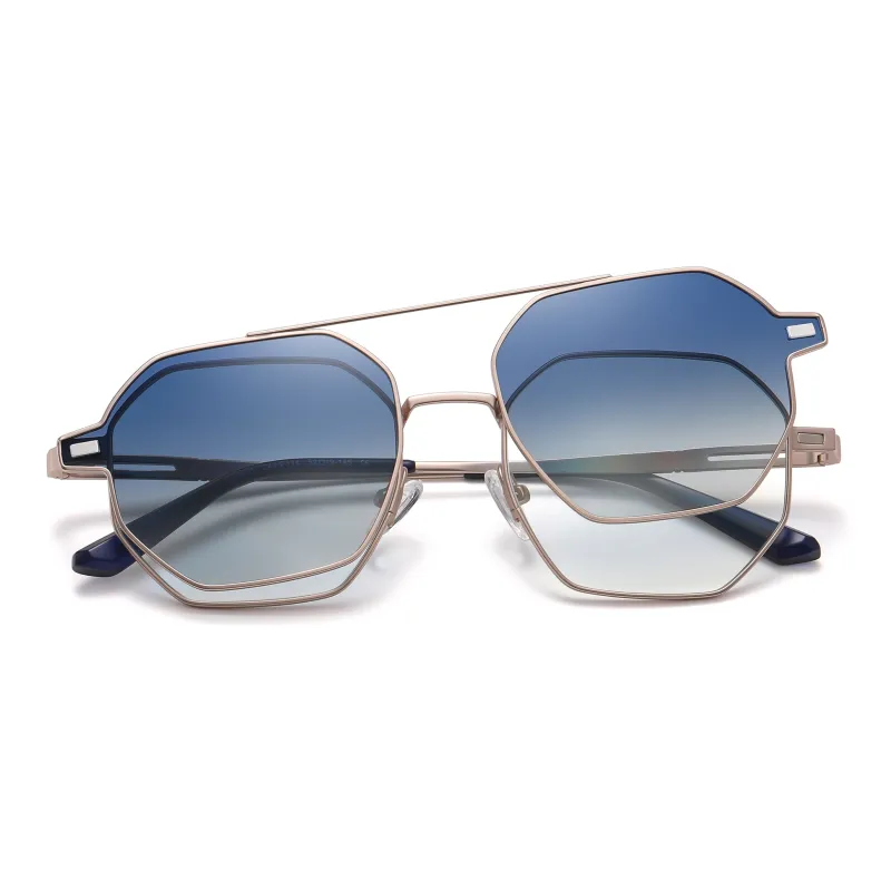 CYXUS Irregular Shape Sunglasses Unisex-5