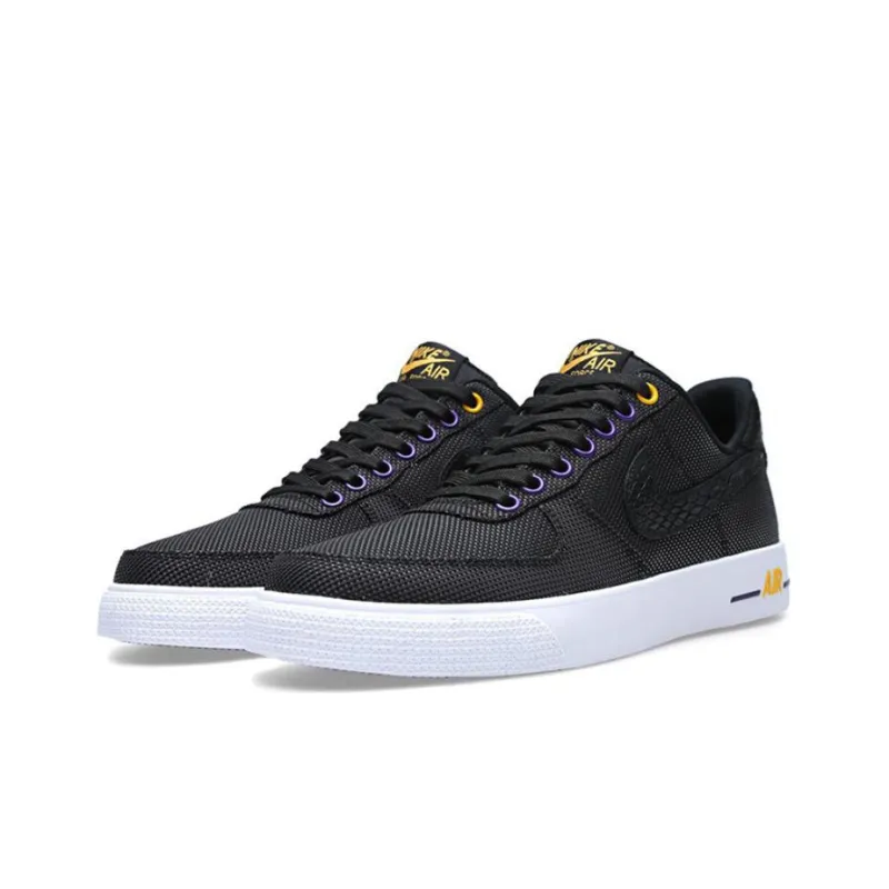 Nike Air Force 1 Low Ac Anti Slip Wear Resistant Low Top Skateboard Shoes Unisex Black-2