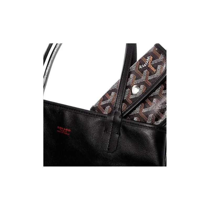 GOYARD Anjou Canvas With Leather Combo Bag Tote Shoulder Bag, Handbag Mini Women's Pink-4