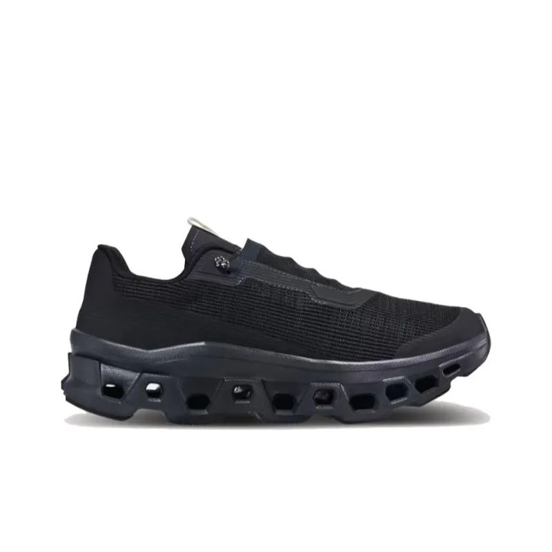 On Running CloudmOnster Sensa All Black-1