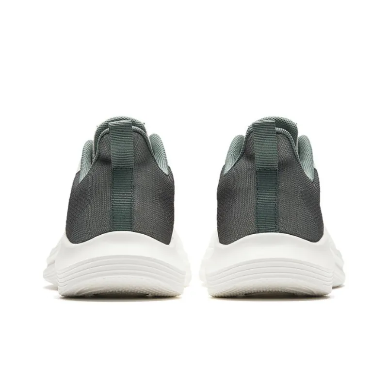 Anta Shock Absorbers With Slip Resistant And Abrasion Resistant Properties Low Top Running Shoes Men's Gray Green White-3