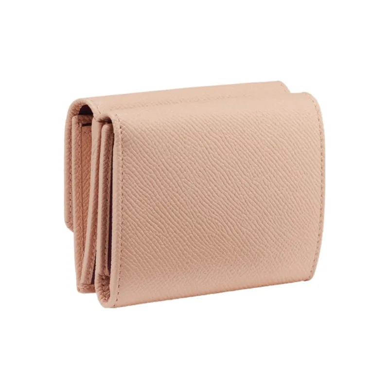 BVLGARI Calfskin Wallet Women's Pink-2