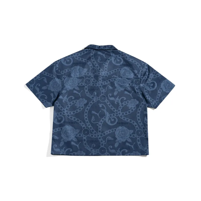 PUMA X Phantaci Co branded Series Shirt Unisex Tweed Blue-1