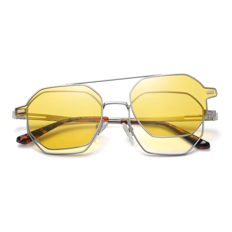 CYXUS Irregular Shape Sunglasses Unisex-15