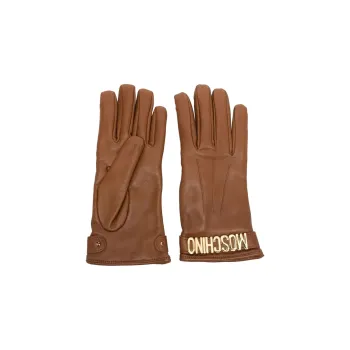 MOSCHINO Gloves Women's Brown