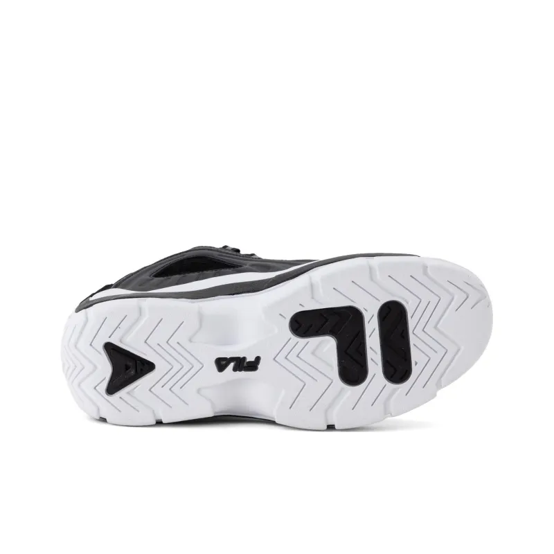 FILA Grant Hill 2 Gb Anti-Slip Wear-Resistant Mid-Top Vintage Basketball Shoes Men's Black White-5