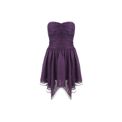 Okmashop Sleeveless Dresses Women's Night Purple