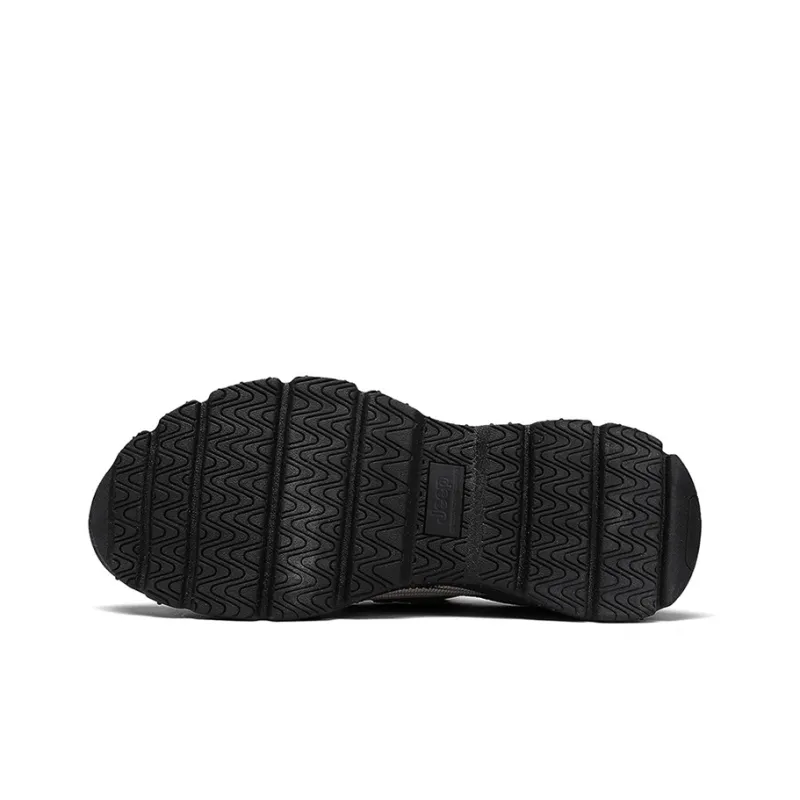 Jeep Low Top Outdoor Shoes Men's Black-3