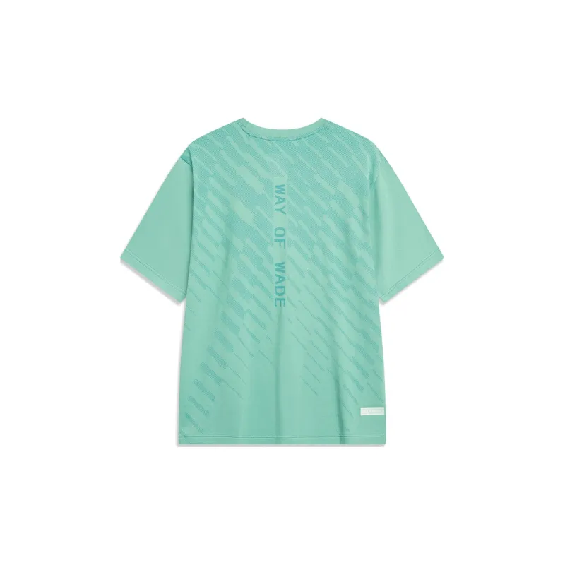 LINING Wade Collection T Shirts Men Clear Water Teal Emerald Green-1