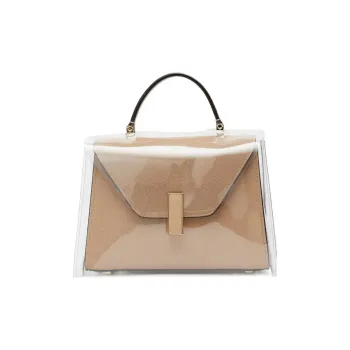 Valextra Iside Plastic Shoulder Bag, Crossbody Bag, Handbag Micro Women's Brown