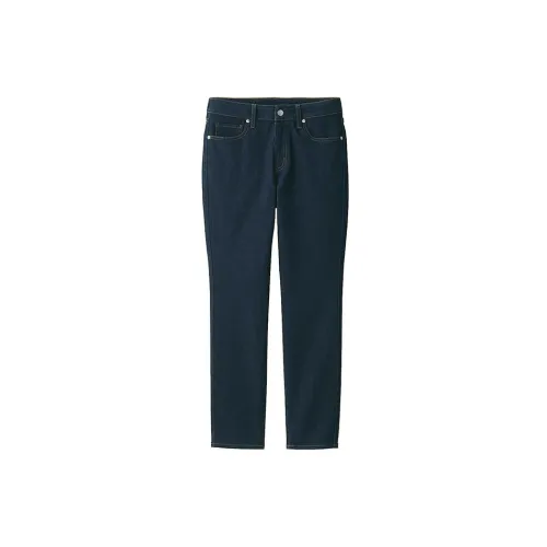 MUJI Jeans Women's Deep Navy Blue