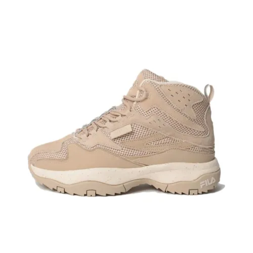 FILA Ranger Boot Slip Resistant High Top Casual Shoes Men's Beige