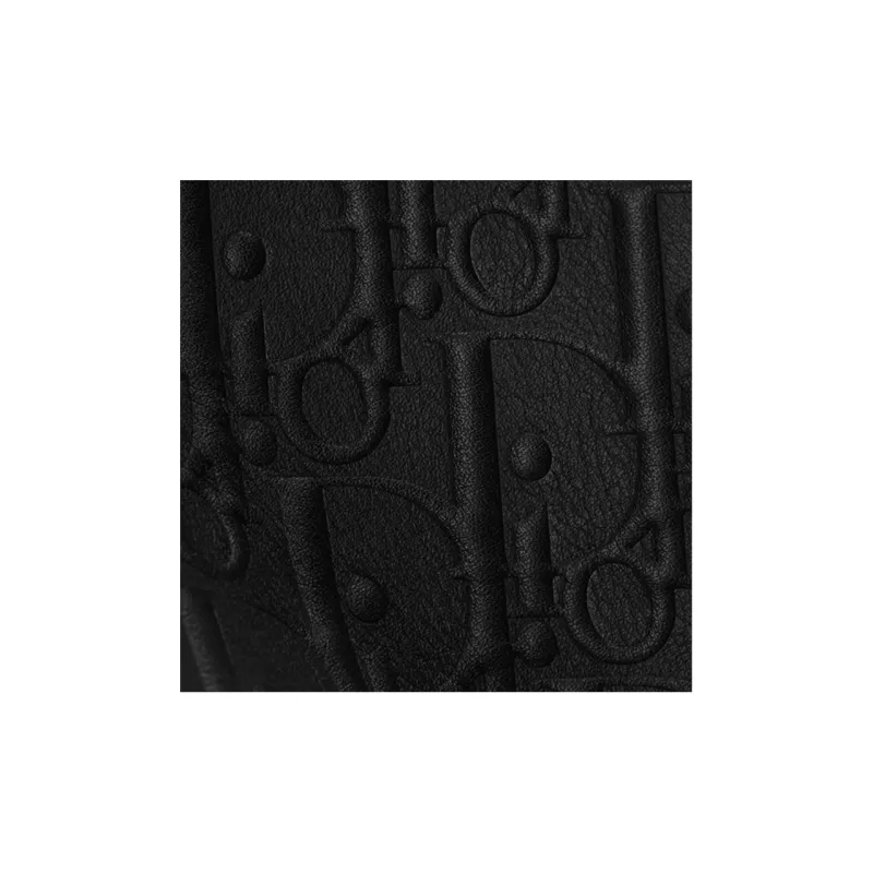 DIOR BookTote Cow Leather Tote Bag Shopping Bag Medium Size Unisex Black-3