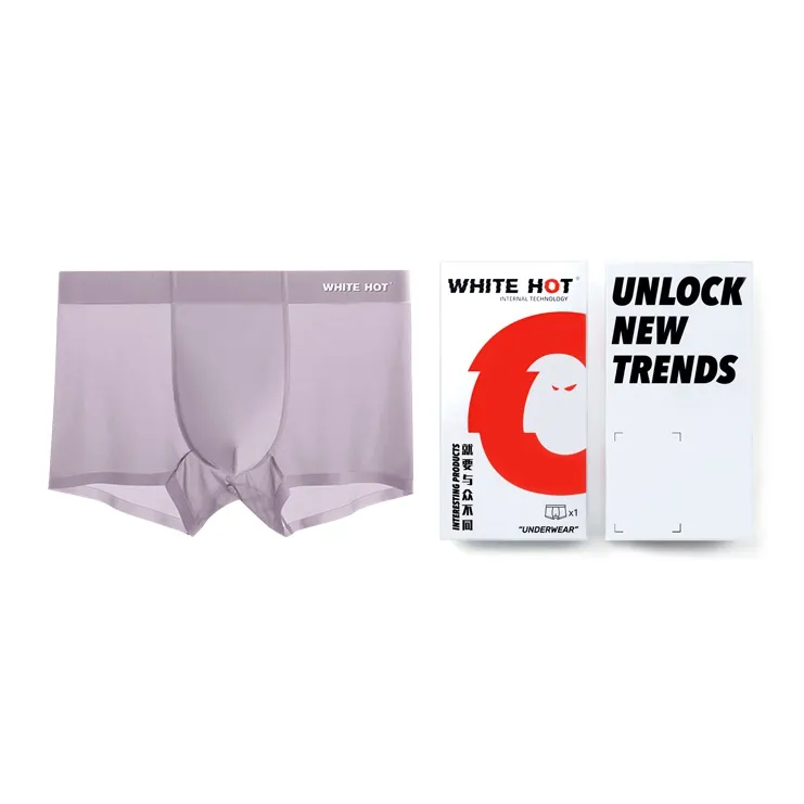 WHITE HOT Boxer Shorts Underpants Men's 1 Pack-5