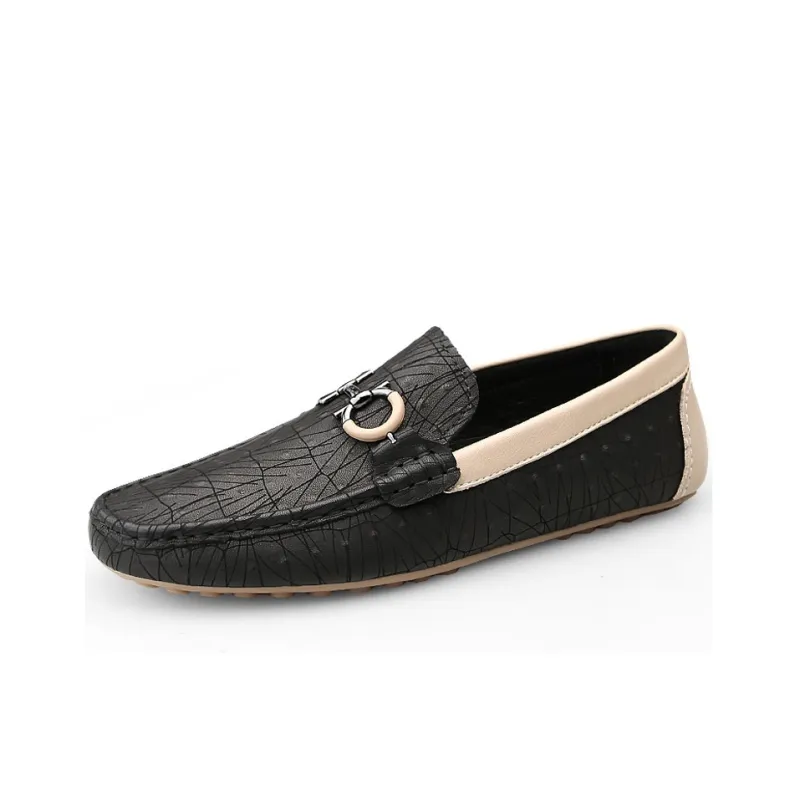 DCK Men's Casual Shoes Men Low Top Black/White-1