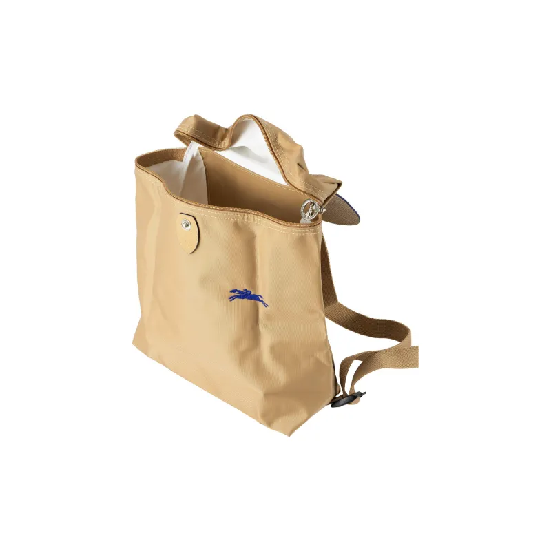 LONGCHAMP Le Pliage Club Backpacks Milk Tea Beige-1